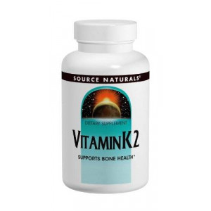 Source Naturals Vitamin K2 100mcg, 60 Tablets