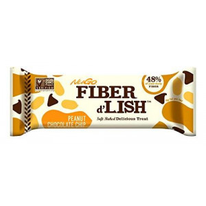 NuGO Fiber d'Lish Peanut Chocolate Chip, 16 Count