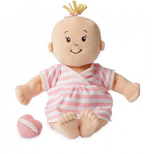 Manhattan Toy Baby Stella Peach Soft Nurturing First Baby Doll (new for 2015!)