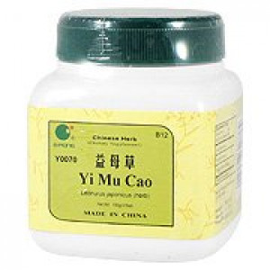 Yi Mu Cao - Chinese Motherwort aboveground parts, 100 grams,(E-Fong)