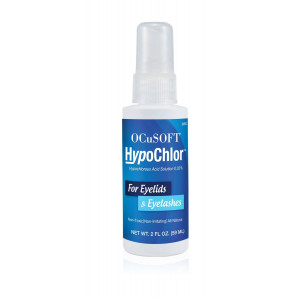 OCuSOFT HypoChlor 0.02% Hypochlorous Acid Eyelid and Eyelash Spray 2 fl. OZ (59ml)