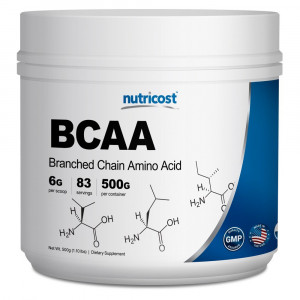 Nutricost BCAA Powder 2:1:1 - 500 Grams