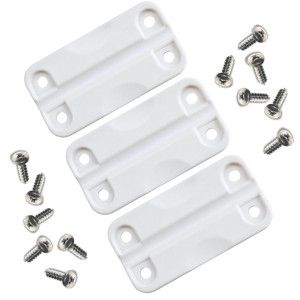 Igloo Cooler Plastic Hinges for Ice Chests (Set of 3) Replacement Part 24012