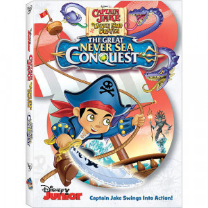 Captain Jake and the Neverland Pirates: The Great Never Sea Conquest DVD