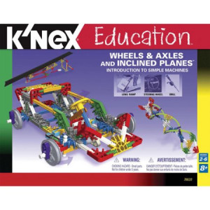 K'NEX Education: Intro to Simple Machines - Wheels & Axles and Inclined Planes Building Set