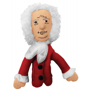 Isaac Newton Finger Puppet and Refrigerator Magnet - By The Unemployed Philosophers Guild