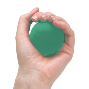 TheraBand Hand Exerciser Squeeze Ball (Green - Medium, Extra Large)