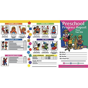 Hayes Progress Report - Ages 3, Pack of 10