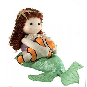 Green Tree Mermaid Collectible Musical Doll
