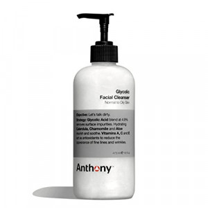 Anthony Glycolic Facial Cleanser, 16 oz