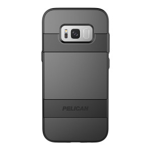 Pelican Voyager Samsung Galaxy S8+ Case - Black/Black