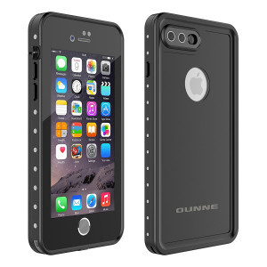 iPhone 7 Plus/8 Plus Waterproof Case, OUNNE Underwater Full Sealed Cover Snowproof Shockproof Dirtproof IP68 Certified Waterproof Case for iPhone 7 Plus/8 Plus 5.5inch