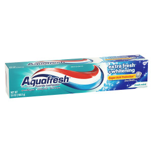 Aquafresh Extra Fresh + Whitening Fluoride Toothpaste Fresh Mint