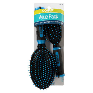 Conair Brush Detangle and Style Hair Brush Set