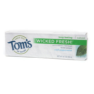 Tom's of Maine Wicked Fresh Fluoride Toothpaste Cool Peppermint