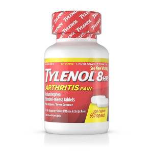 TYLENOL 8 Hr Extended Release Pain Reliever & Fever Reducer Caplets 650 mg