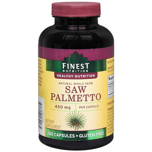 Finest Nutrition Saw Palmetto 450mg, Capsules
