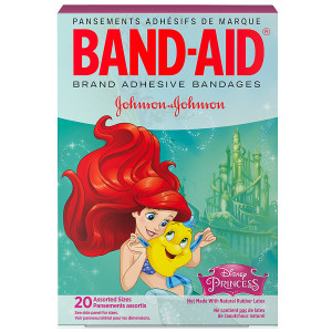 Band-Aid - Children's Disney Princess Adhesive Bandages Assorted Sizes