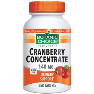 Botanic Choice Cranberry Concentrate 140 mg Dietary Supplement Tablets