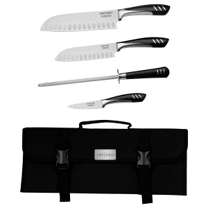 Top Chef 5-piece Cutlery Set in Carrying Case