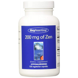 Allergy Research Group 200 Mg of Zen -- 120 Vegetarian Capsules