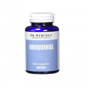 Dr. Mercola Ubiquinol 100mg - 90 Capsules - High Absorption CoQ10 Kaneka Antioxidant - For Heart Health Energy Boost and Muscle Pain Relief - Non GMO and Gluten Free
