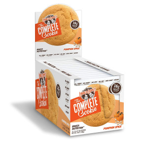 Lenny and Larry's The Complete Cookie, Pumpkin Spice, Soft Baked, 16g Plant Protein, Vegan, 4-Ounce Cookies (Pack of 12)
