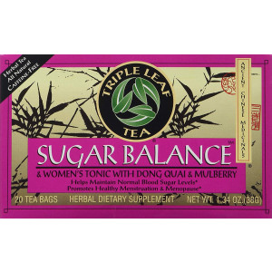 Triple Leaf Teas - Sugar Balance and Women's Tonic Tea, 20 bag