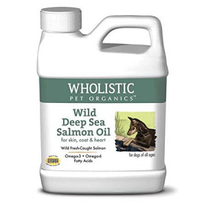 Wholistic Pet Organics Wild Deep Sea Salmon Oil Spray Supplement
