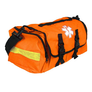 Empty First Responder On Call Trauma Kit Bag W/ Reflectors Orange