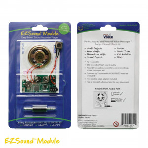 EZSound Module - Push Button Activated - Easy to Record - 120 Seconds Recording - High Sound Quality