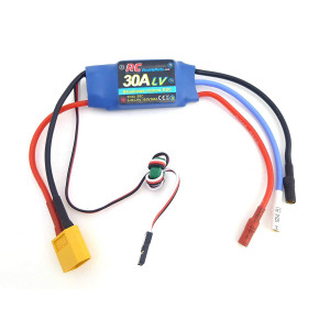 30A RC Brushless Motor Electric Speed Controller ESC 3A UBEC with XT60 and 3.5mm bullet plugs