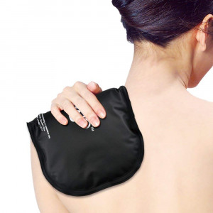 Shoulder Ice Pack for Injuries, Reusable Hot Cold Compress for Pain Relief (11.81 x 7.08 inch)