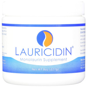 Lauricidin Original Monolaurin Supplement 227gram 8oz jar
