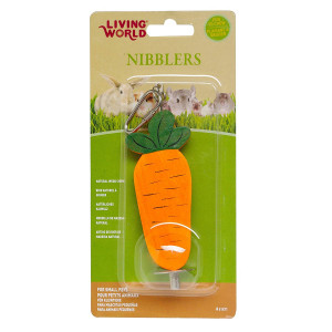 LW Nibblers, Wood Chews, Carrot on a Stick