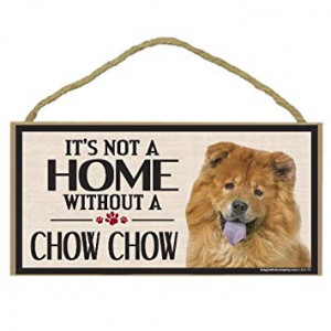 Imagine This Wood Sign for Chow Dog Breeds