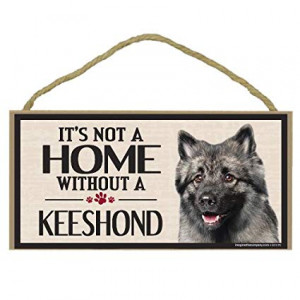 Imagine This Wood Sign for Keeshond Dog Breeds
