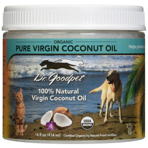 Dr. Goodpet Organic Coconut Oil for Pets, Small