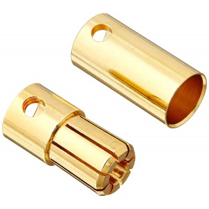 Dynamite Gold Bullet Connector Set 6.5mm (10)