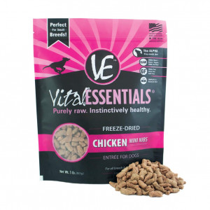 Vital Essentials Freeze-Dried Chicken Mini Nibs, 1 lb