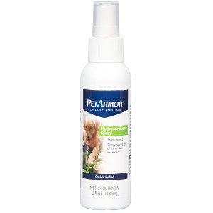 PetArmor Hydrocortisone Spray for Dogs and Cats, 4 oz
