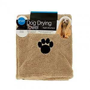 Kole Ultra-Absorbent Pet Bath Towel for Small, Medium, Large Dogs and Cats, Machine Washable