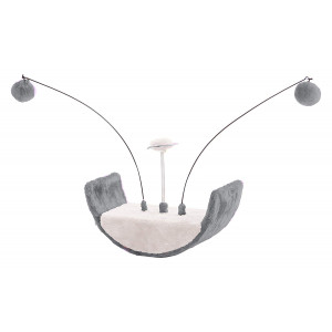 PetPals Group Whimsi Cradle Shaped Teaser Cat Toy