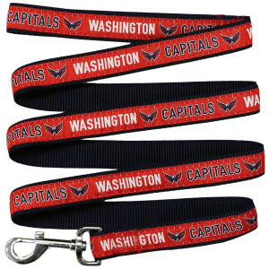 Pets First NHL Washington Capitals Leash for Dogs and Cats, Large. - Walk Cute and Stylish! The Ultimate Hockey Fan Leash!