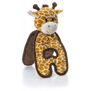 Charming Cuddle Tugs Giraffe Dog Toy