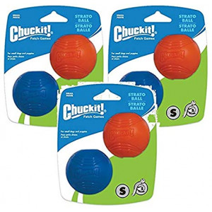 Chuckit! 6 Pack Small Strato Balls, 2 Balls Per Pack