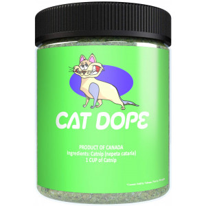 Cat Dope Catnip, Maximum Safe Blend for Cats, Infused with High Premium Potency Your Kitty is Guaranteed to Go Crazy for!