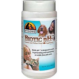 WYSONG Pet Nutritional Products Biotic pH Supplement for Cats and Dogs, 9.75 Ounce