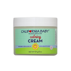 California Baby Calming Moisturizing Cream (2 oz.) Hydrates Soft, Sensitive Skin | Plant-Based, Vegan Friendly | Soothes irritation caused by dry skin on Face, Arms and Body.