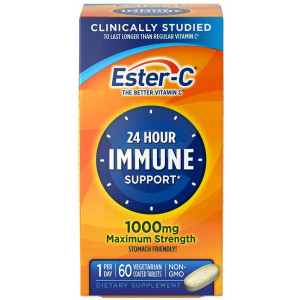 Ester-C Vitamin C, 1,000 mg, 60 Coated Tablets